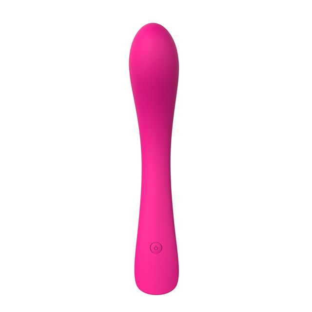 One-Hand Vibrating G-Spot Dildo