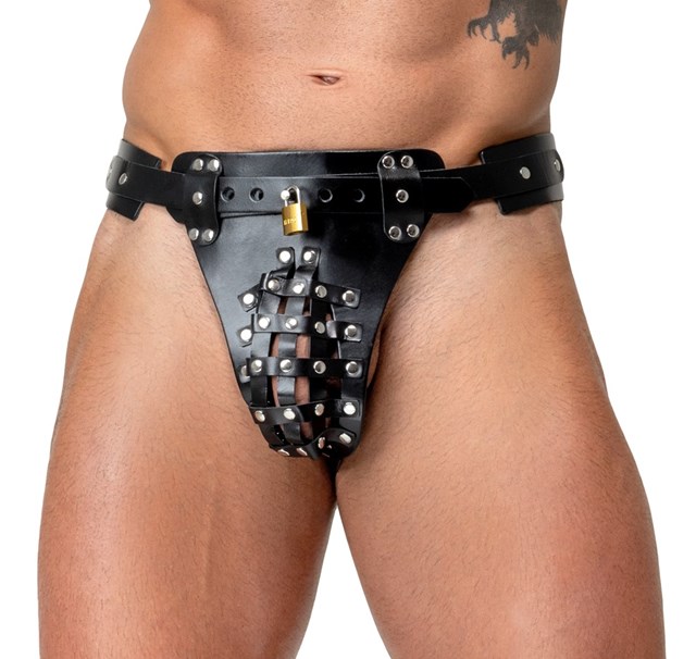 Chastity Leather String