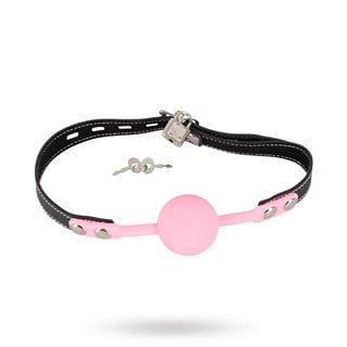 Pink Silicone Gag