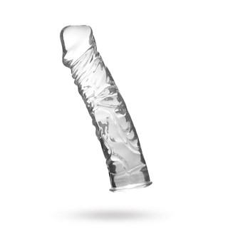 Crystal Pleasures Dildo 18 Cm - Klar