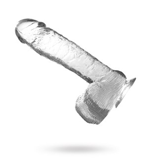 Crystal Pleasures Dildo 20 Cm - Klar