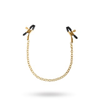 Gold Chain Nipple Clamps