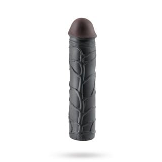 Black Mega 3" Extension Penisovertræk Sleeve
