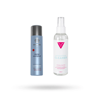Swede Original Aqua Comfort Lube 120 Ml & Toy Cleaner 150ml